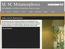 Tablet Screenshot of mm-metamorphosis.nl